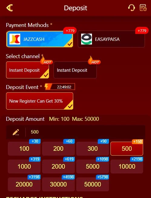 isb19 deposit and withdrawal